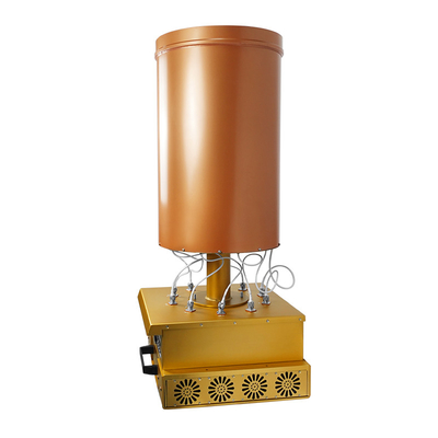 Low altitude 2km  2.4g 5.2g  fixed Omnidirectional drone defense  &detection jammer system