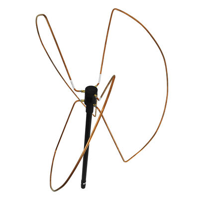 কাস্টমাইজড উচ্চ ক্ষমতা 300W 2.4ghz 5.8ghz এন-পুরুষ ড্রোন জিএনএসএস সংকেত ঢাল চার পাতা ক্লোভার অ্যান্টেনা