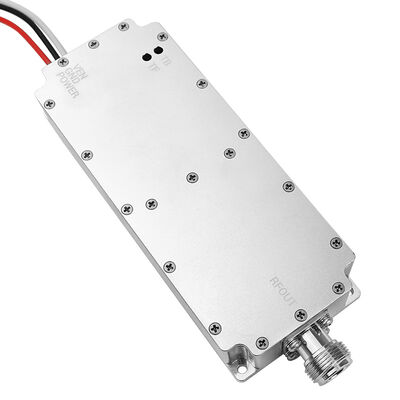ইন-ভেহিকেল 50W5ghz 3ghz 4ghz N সংযোগকারী মাইক্রোওয়েভ TX ড্রোন UAV FPV জ্যামার মডিউল আউটডোরের জন্য