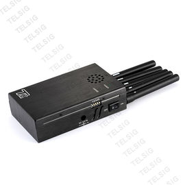 GPS / 2G / 3G / 4G এর জন্য লাইটওয়েট পোর্টেবল সেল ফোন সিগন্যাল জ্যামার 5 অ্যান্টেনা
