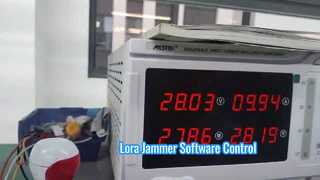 সফ্টওয়্যার-নিয়ন্ত্রিত ড্রোন সিগন্যাল লোরা ডিজিটাল জ্যামার মডিউল