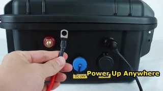 পোর্টেবল পাওয়ার ব্যাটারি